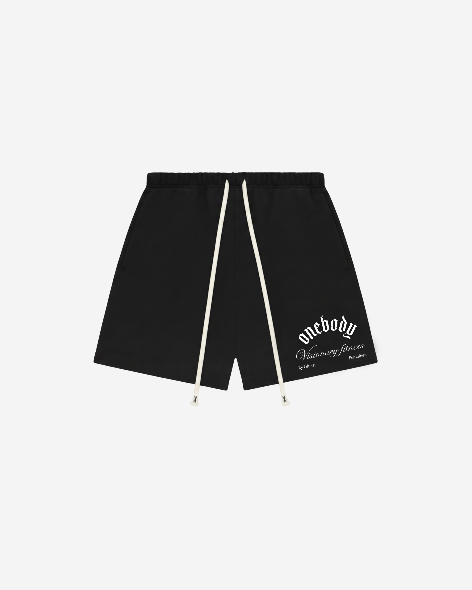 FLEX SHORTS | Black Visionary - ONEBODY