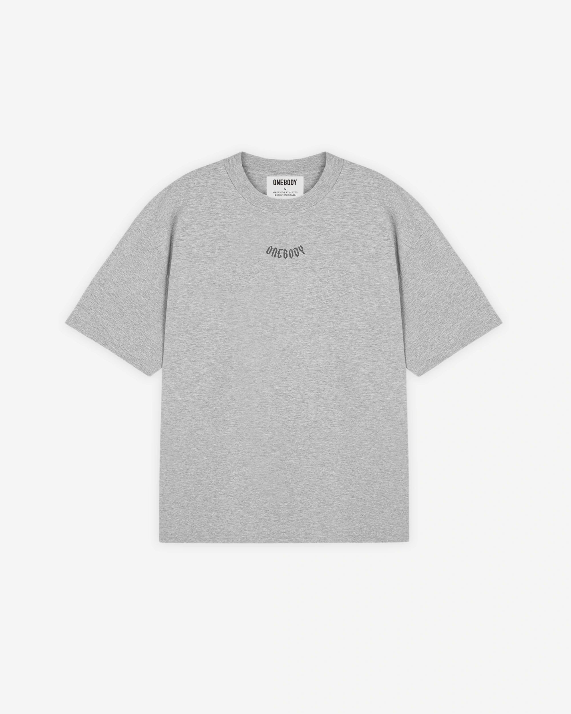 CORE TEE | Concrete Grey - ONEBODY