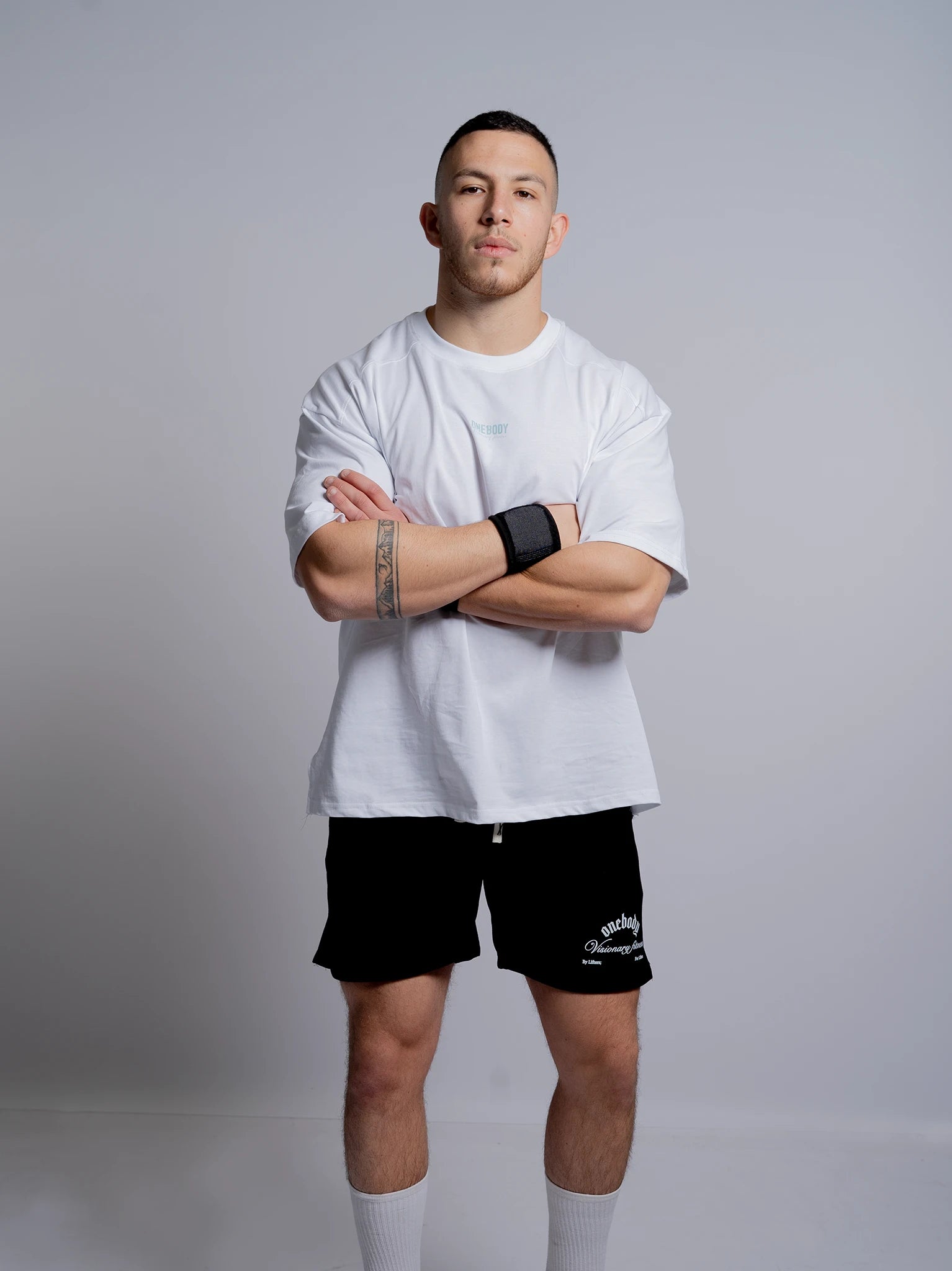FLEX SHORTS | Black Visionary - ONEBODY