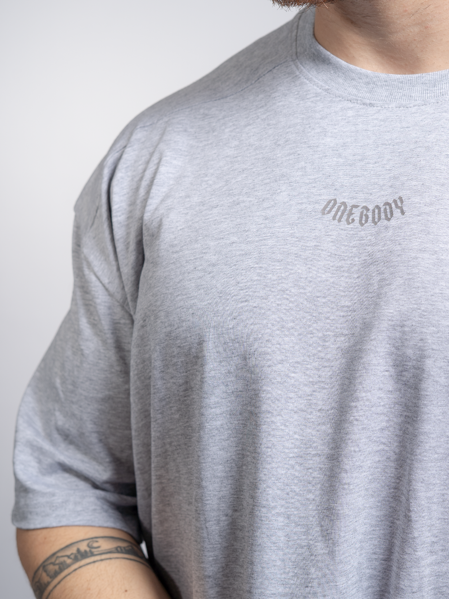 CORE TEE | Concrete Grey - ONEBODY