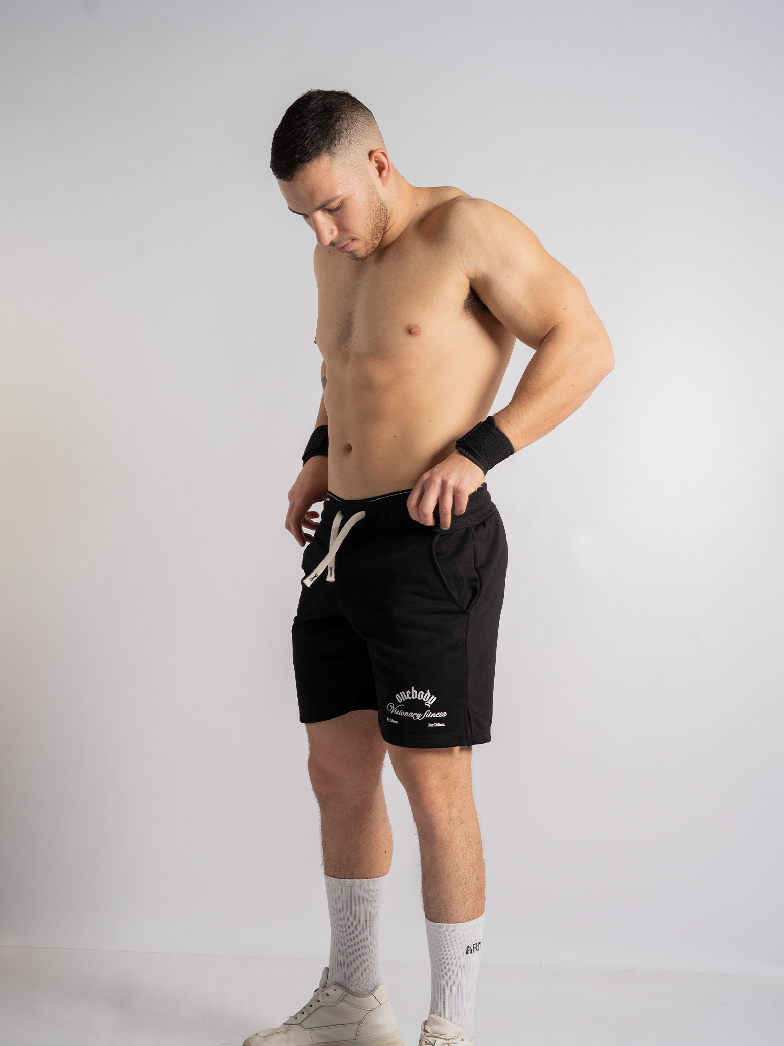 FLEX SHORTS | Black Visionary - ONEBODY