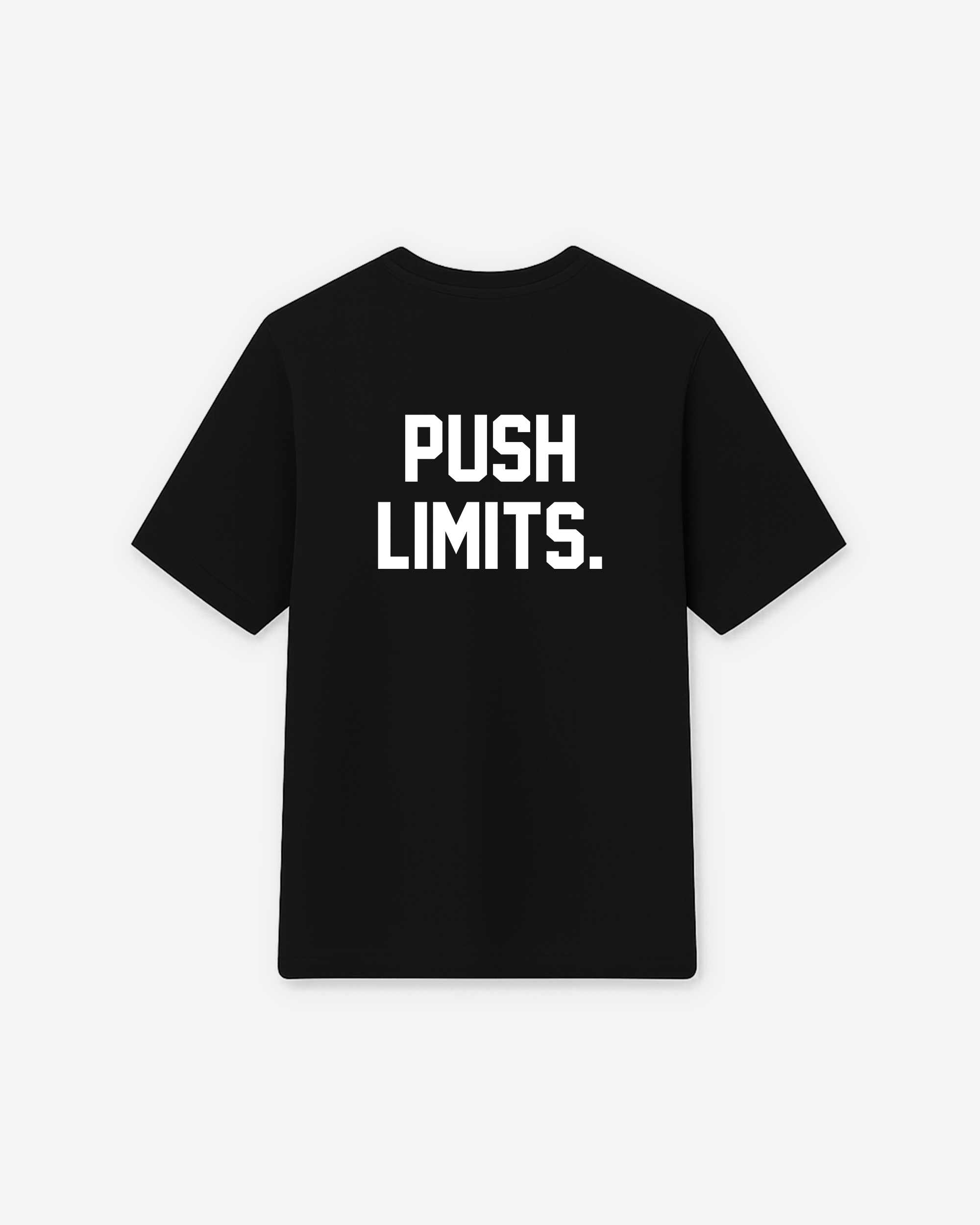 חולצת אימון אוברסייז שחורה