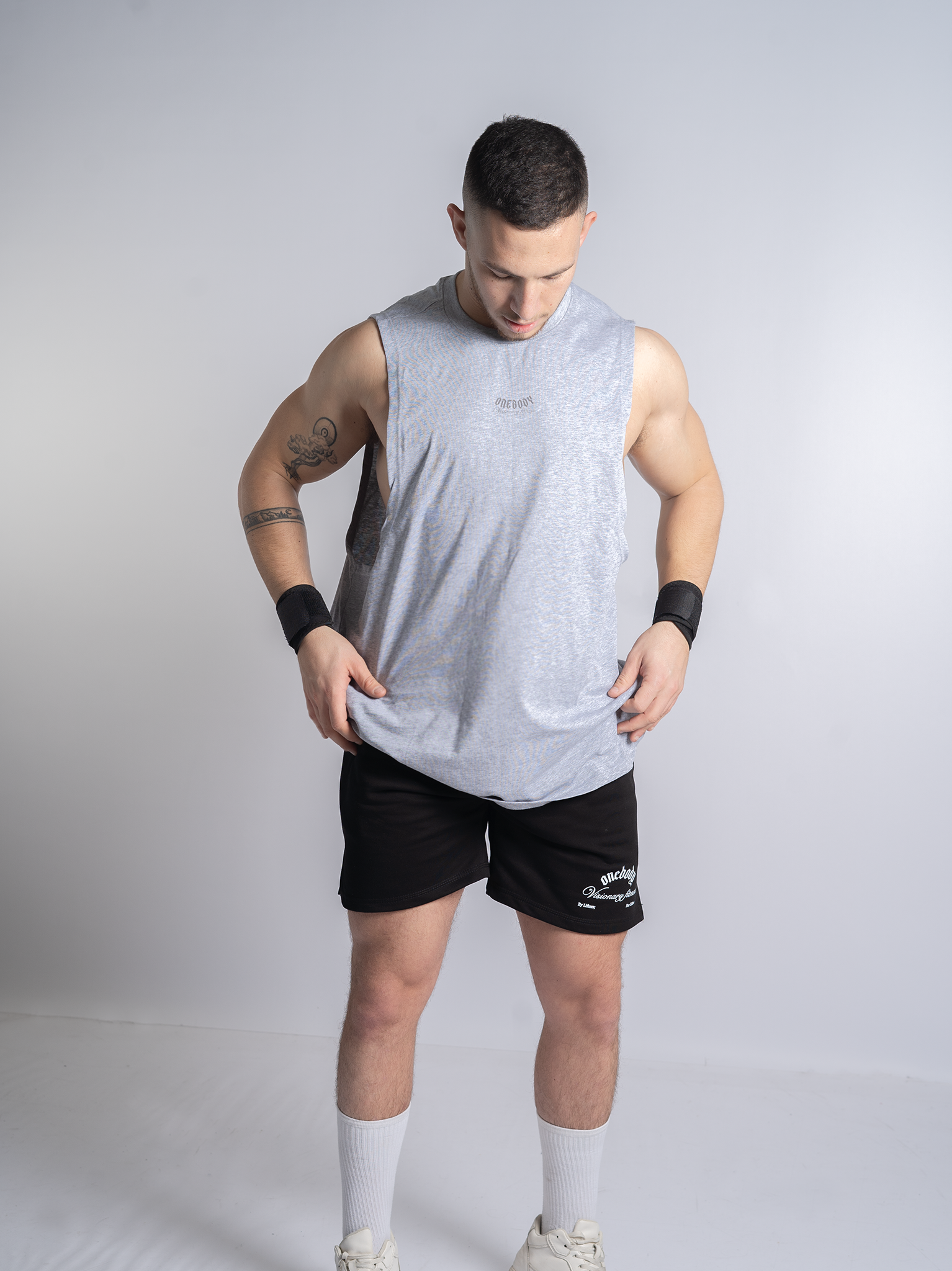 FLEX SHORTS | Black Visionary - ONEBODY